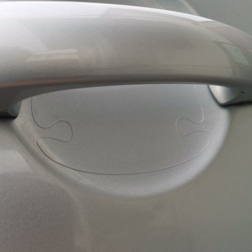 Transparente Schutzfolie für Griffmulden Auto Türgriff 84 x 84 cm